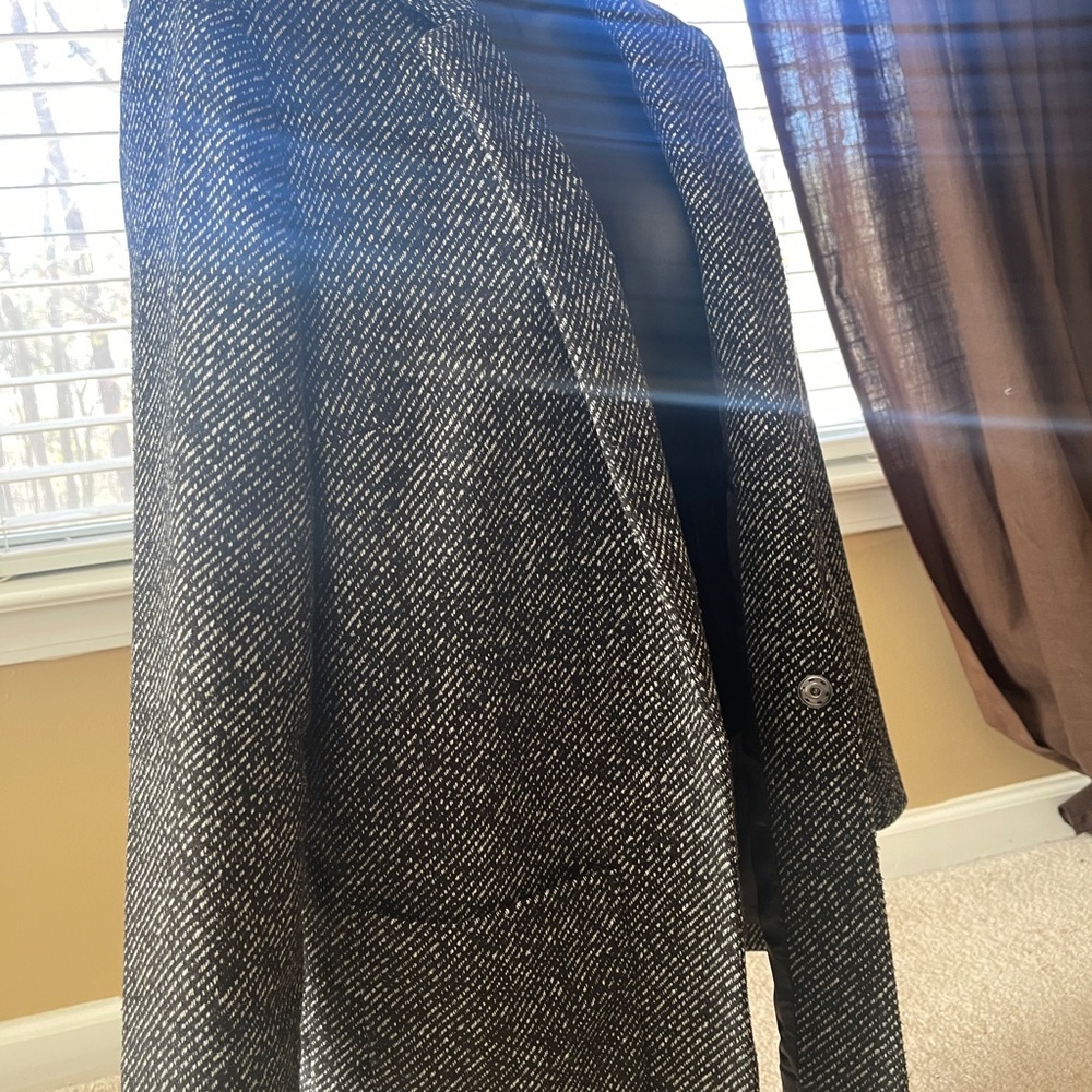 Chic Black and White Blazer